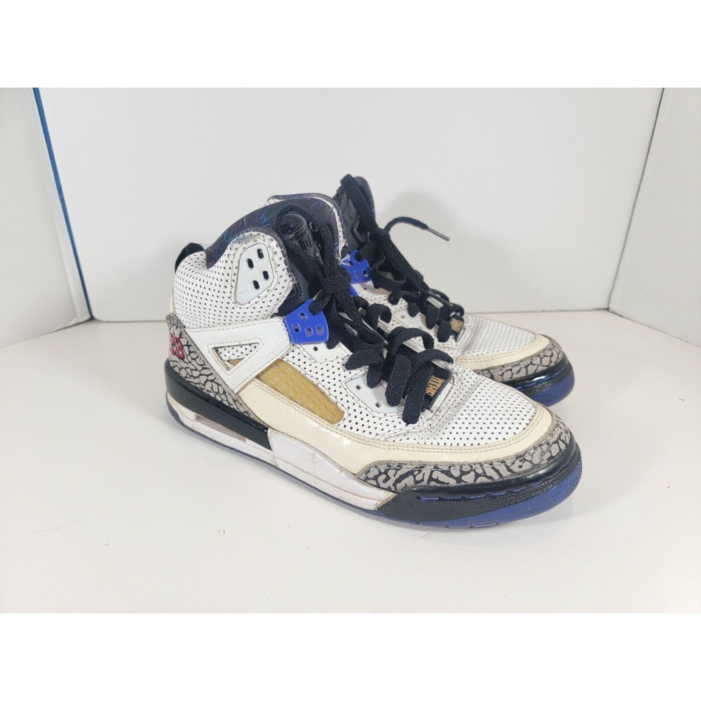 Nike Air Jordan Spizike White Youth Shoes Size 6Y Rare 315371-102 Women 7.5